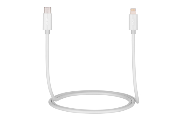 2E Cable USB-C – Lightning Glow 1m White