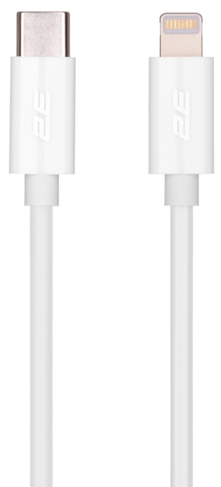 2E Cable USB-C – Lightning Glow 1m White