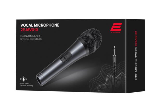 2E Vocal Microphone MV010 6.35mm