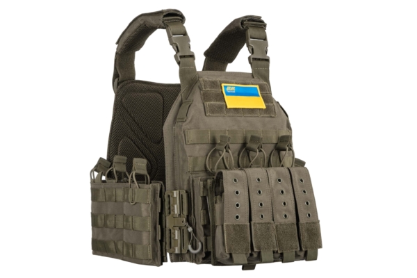 2E Tactical Plate Carrier Type3, Combat, OD Green