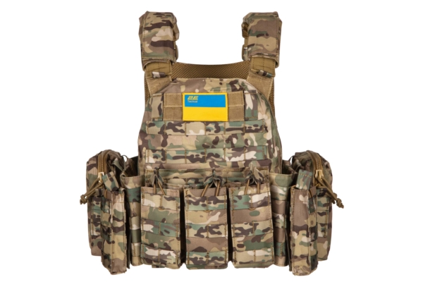 2E Tactical Plate Carrier Type5+2 flank protection, CP Camo