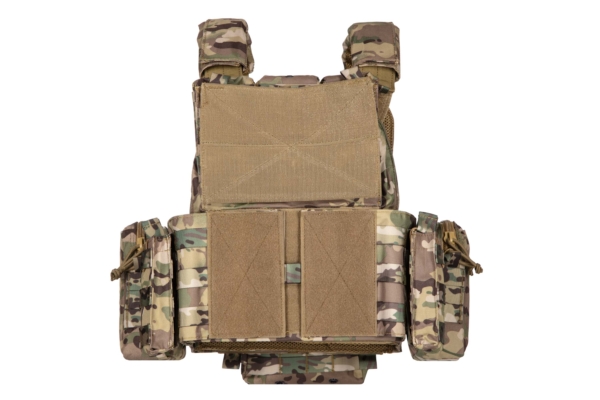 2E Tactical Plate Carrier Type5+2 flank protection, CP Camo