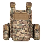 2E Tactical Plate Carrier Type5+2 flank protection, CP Camo