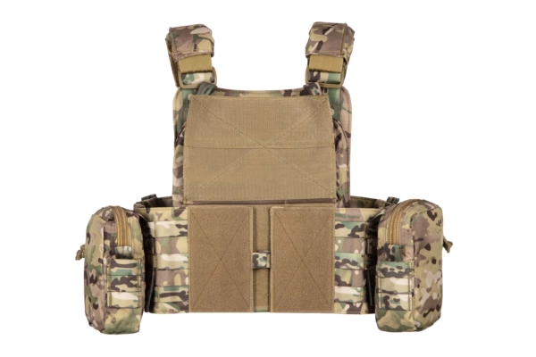 2E Tactical Plate Carrier Type5+2 flank protection, CP Camo