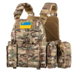 2E Tactical Plate Carrier Type5+2 flank protection, CP Camo