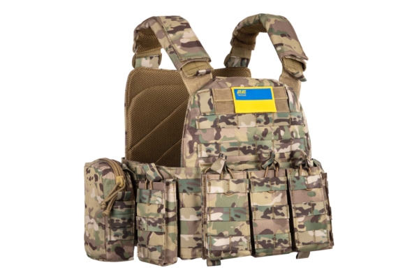 2E Tactical Plate Carrier Type5+2 flank protection, CP Camo