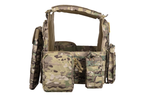 2E Tactical Plate Carrier Type5+2 flank protection, CP Camo