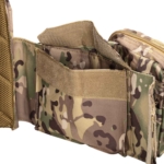 2E Tactical Plate Carrier Type5+2 flank protection, CP Camo