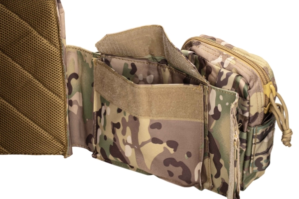 2E Tactical Plate Carrier Type5+2 flank protection, CP Camo