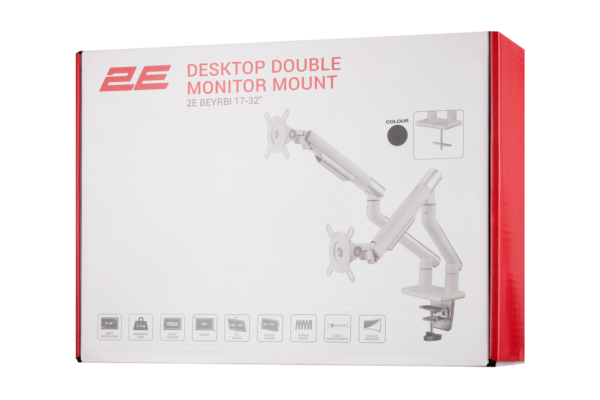 2E Desktop double monitor mount Beyrbi