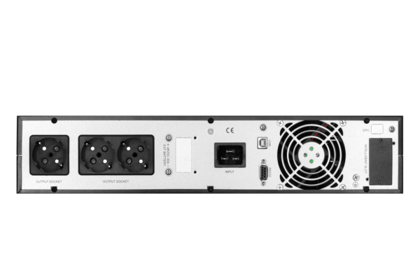 2E OD2000RT, 2000VA/1800W, RT2U, LCD, USB, 4xSchuko