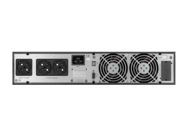 2E OD3000RT, 3000VA/2700W, RT2U, LCD, USB, 3xSchuko