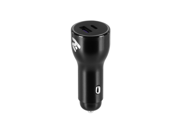 2E Автомобільний зарядний пристрій Dual USB Car Charger 36W, PD, QC, black