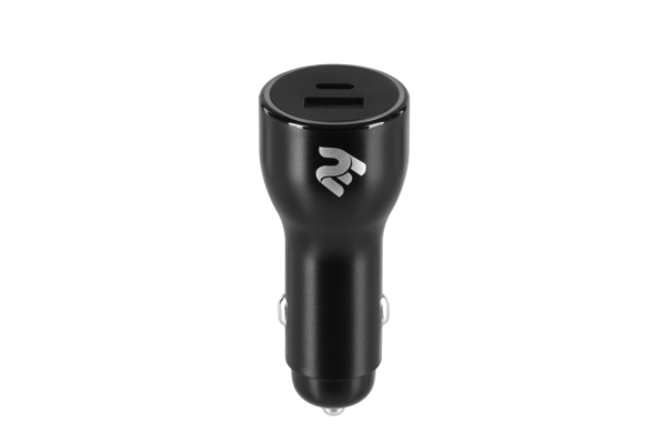 2E Автомобільний зарядний пристрій Dual USB Car Charger 36W, PD, QC, black