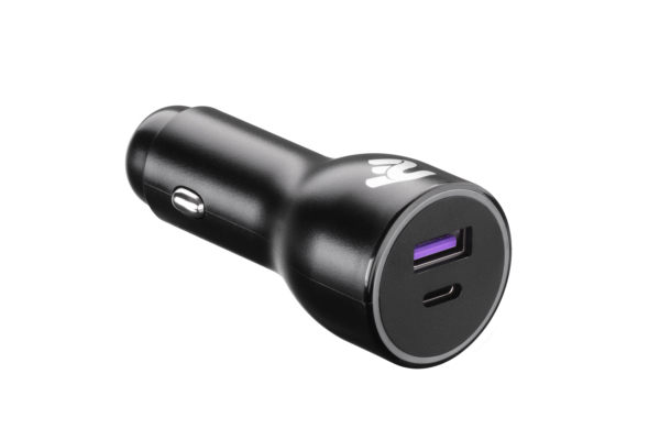 2E Автомобильное ЗУ Dual USB Car Charger 36W USB-C PD, QC Black