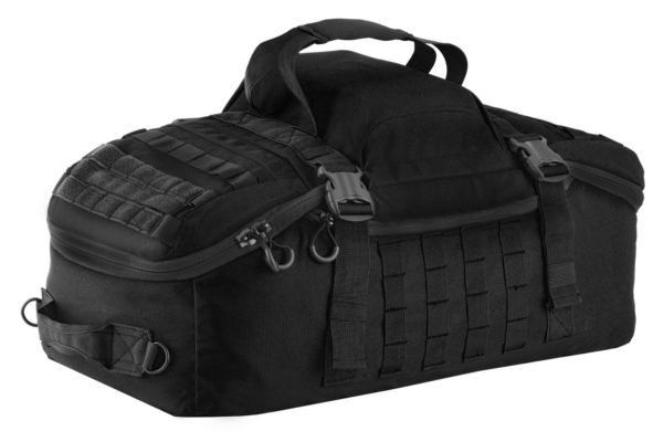 2E Tactical Duffle Backpack, L, Black