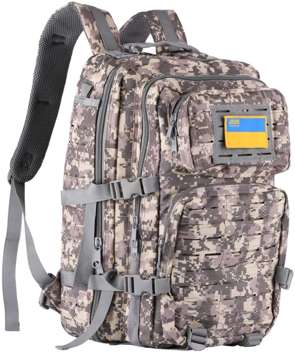 2E Tactical Рюкзак тактичний, 36L, світлий камуфляж