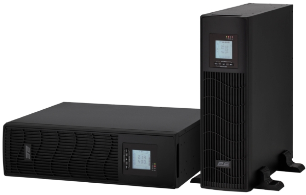 2E ИБП PS1500RT, 1500VA/1200W, RT3U, LCD, USB, 3xC13, 3xSchuko