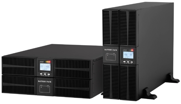 2E ИБП SD6000RT, 6kVA/6kW, RT4U, LCD, USB, Terminal in&out