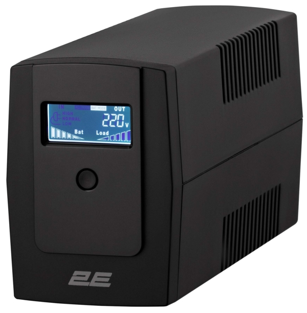 2E ИБП DD850, 850VA/480W, LCD, USB, 2xSchuko