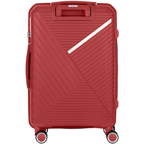 2E PP TROLLEY LUGGAGE SET 3IN1 SIGMA, RED