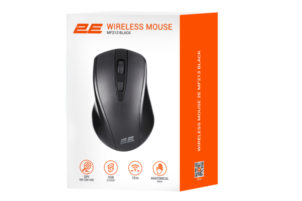 2E Mouse MF213, WL, black