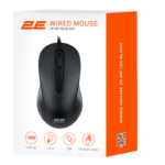 2E Mouse MF160, USB-A, Black