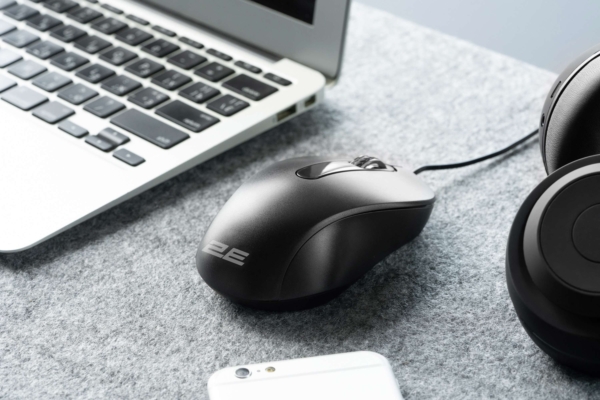 2E Mouse MF160, USB-A, Black