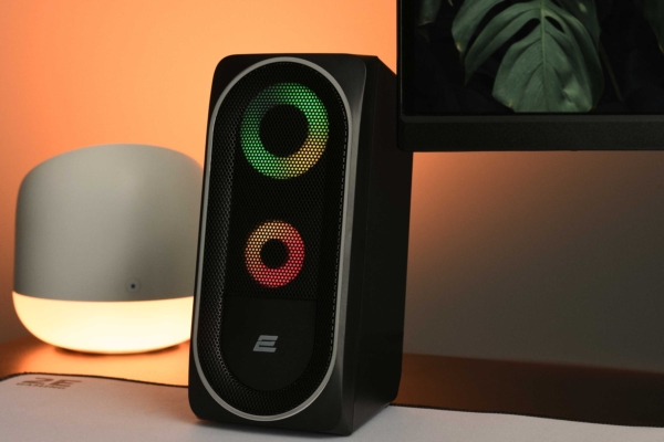 2E Multimedia speaker PCS234 RGB, 2.0, USB, Black