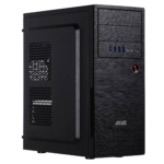 2E Корпус Alfa E1802 без БП 4xUSB3.0, VGA 320мм ATX чёрный