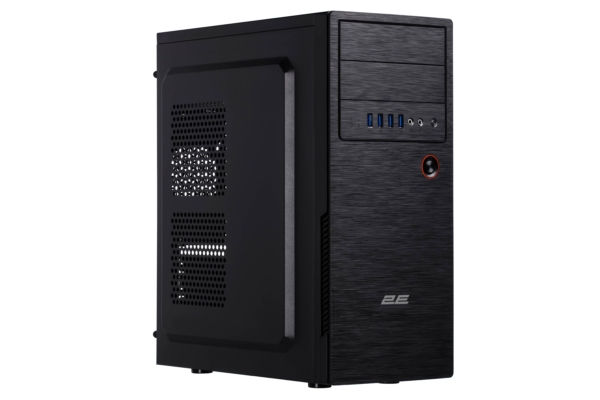 2E Корпус Alfa E1802 без БП 4xUSB3.0, VGA 320мм ATX чёрный