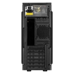 2E PC case Alfa E1903U-400 with PSU 2E ATX400W, 2xUSB3.0, 1xUSB2.0, VGA 320mm, ATX, black