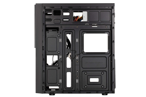 2E PC case Alfa E1903U-400 with PSU 2E ATX400W, 2xUSB3.0, 1xUSB2.0, VGA 320mm, ATX, black