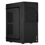 2E PC case Alfa E1903U-400 with PSU 2E ATX400W, 2xUSB3.0, 1xUSB2.0, VGA 320mm, ATX, black