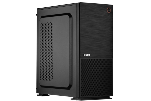 2E PC case Alfa G650 without PSU, 2xUSB3.0, 1xUSB2.0, 1x120mm, VGA 280mm, LCS ready, ATX, black