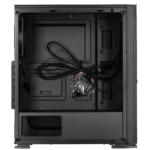 2E PC case Alfa G650 without PSU, 2xUSB3.0, 1xUSB2.0, 1x120mm, VGA 280mm, LCS ready, ATX, black