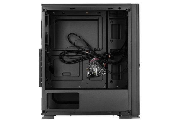 2E PC case Alfa G650 without PSU, 2xUSB3.0, 1xUSB2.0, 1x120mm, VGA 280mm, LCS ready, ATX, black