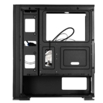 2E PC case Alfa G650 without PSU, 2xUSB3.0, 1xUSB2.0, 1x120mm, VGA 280mm, LCS ready, ATX, black