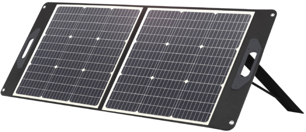 2E Lightweight Portable Solar Panel 100W, 2S, 3M Anderson, QC3.0, 24W+Type-C PD45W