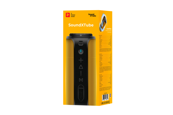 2E Акустична система SoundXTube TWS, MP3, Wireless, Waterproof Yellow