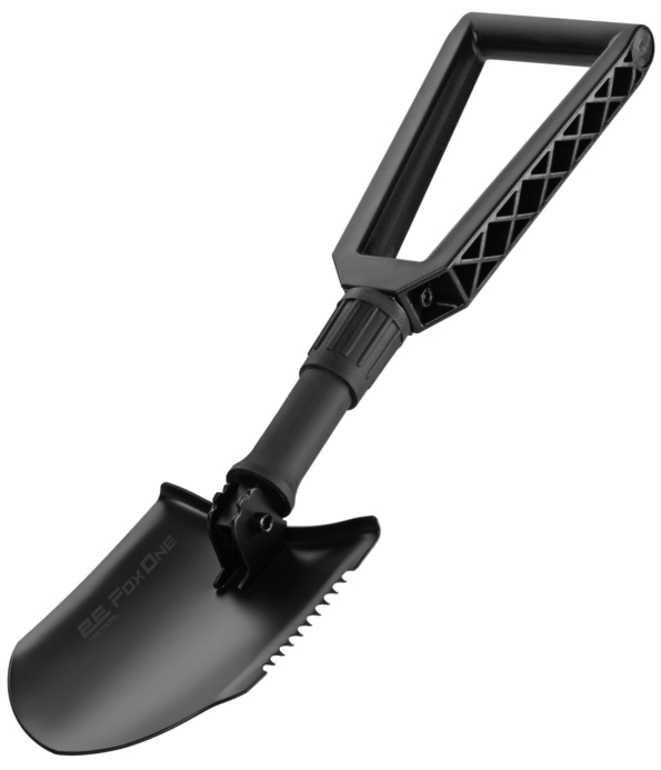 2E Tactical Folding tactical shovel Fox One Black, 59 cm, 1.1 kg