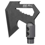 2E Tactical Ax head Axl Gray for tactical multitool shovels, with hexagon