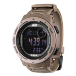 2E Tactical Delta X Brown tactical watch with compass and pedometer