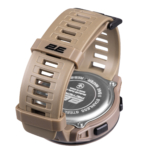 2E Tactical Delta X Brown tactical watch with compass and pedometer