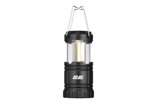 2E Camping lantern battery powered, AAx3, 200lm, 3W, folding