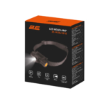 2E Headlight rechargeable, USB-C, 1800mAh, 500lm, 5W, multimode