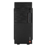 2E Корпус Alfa E190-3U без БП 2xUSB3.0, 1xUSB2.0 VGA 320мм ATX чёрный