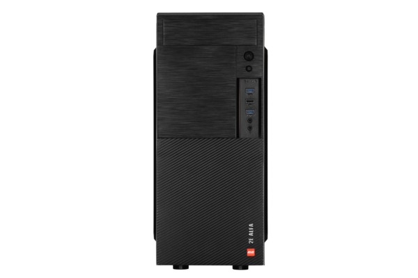 2E Корпус Alfa E190-3U без БП 2xUSB3.0, 1xUSB2.0 VGA 320мм ATX чёрный