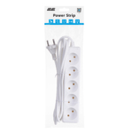 2E Network extension cord 5XCEE7/17, 2G*1.0mm, 3m, white