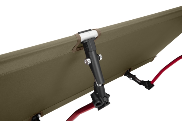 2E Tactical Folding bed FB Lite with height adjustment, 195x65x18-38cm, 3kg, green